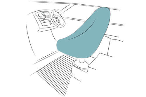 Fitted covers for seats Fitted covers for seats